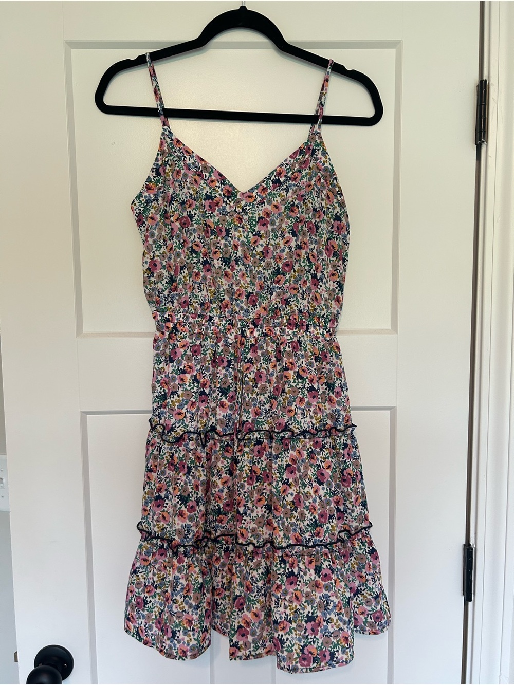 Floral Tiered Spaghetti Strap Sundress